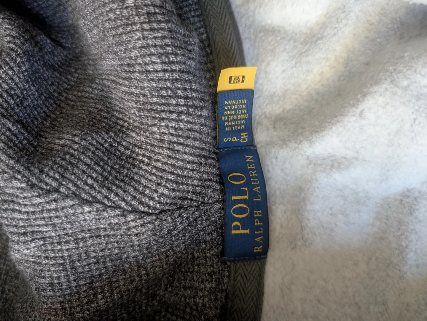Polo Ralph Lauren Grey Zip-Up Hoodie - photo 2