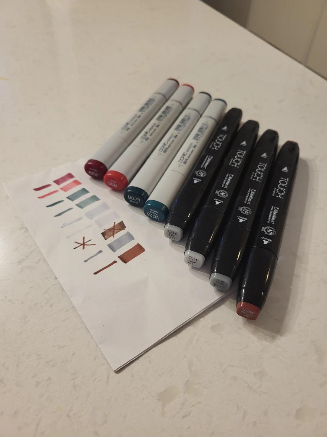 Copic Markers Variety