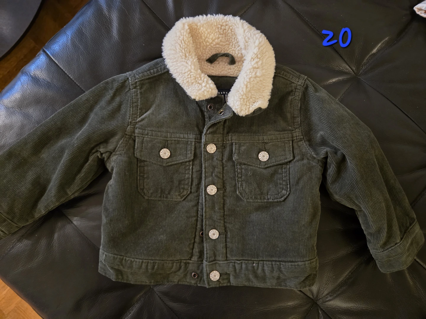Baby Gap Sherpa Lined Corduroy Jacket - 18-24 Months
