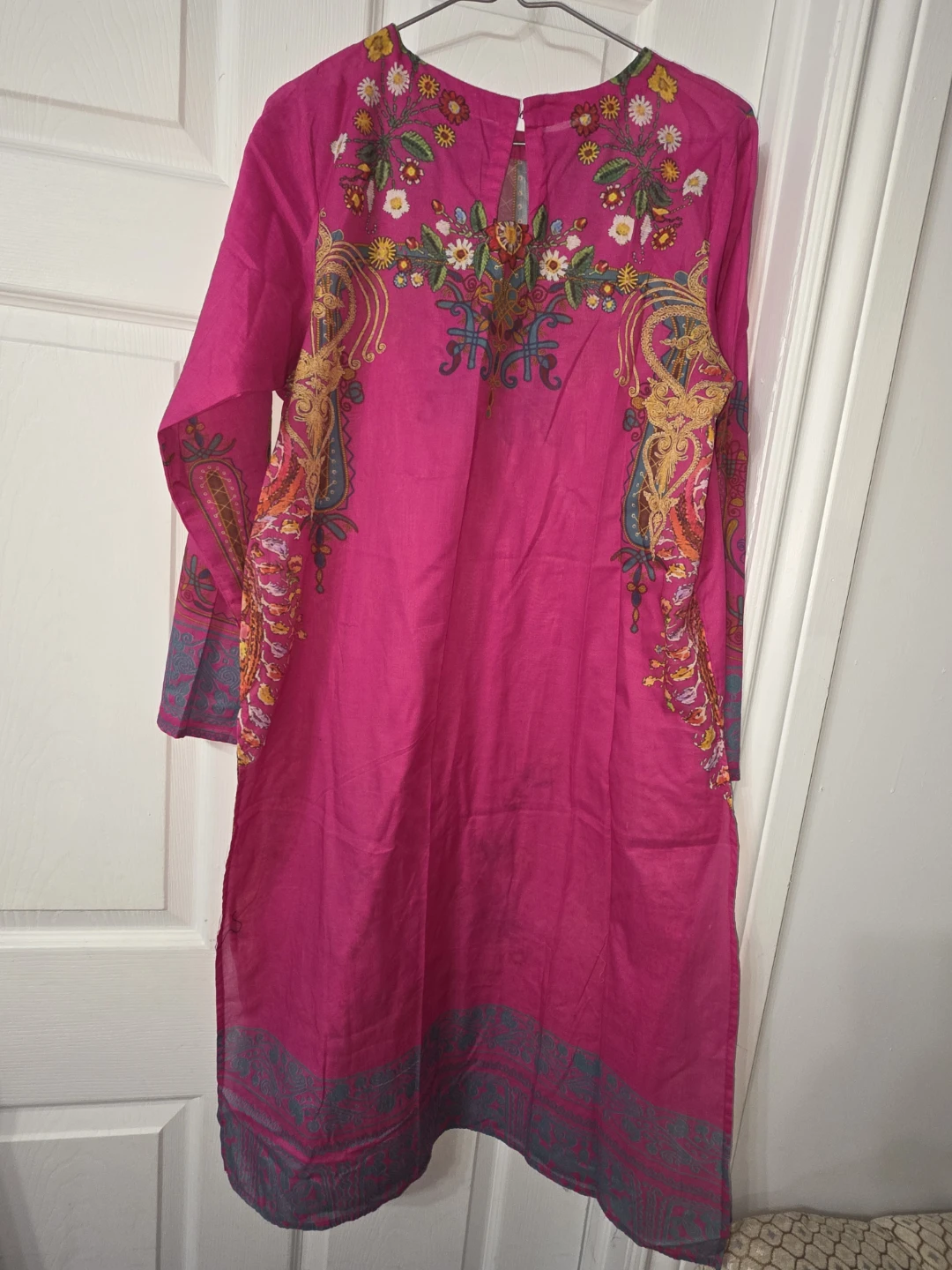 Limelight Pink Embroidered Kurti - photo 3