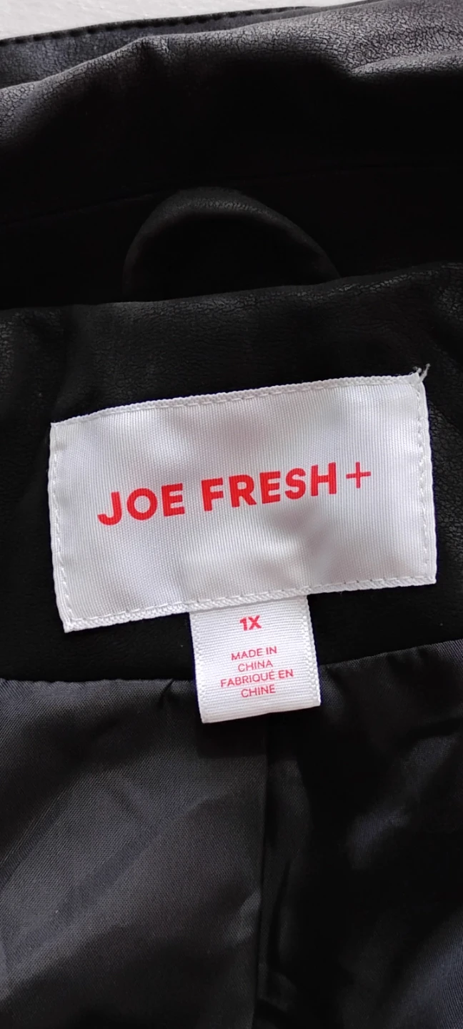 $12 DEAL Joe Fresh+ Faux Leather Moto Jacket - photo 4