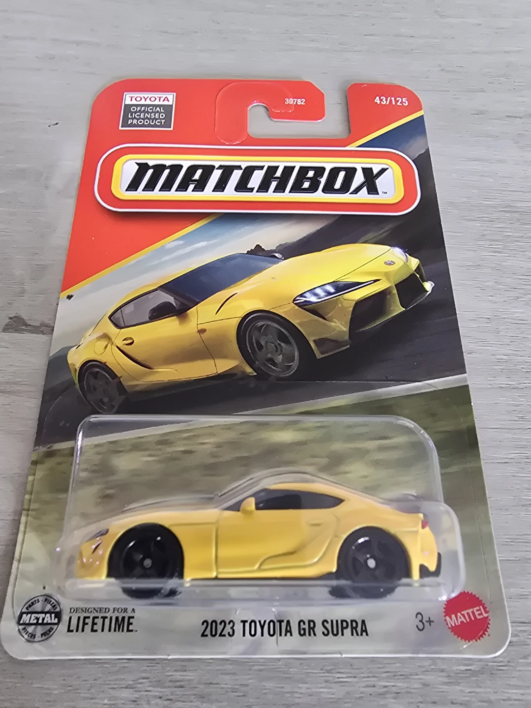 Matchbox 2023 Toyota GR Supra Die-Cast Car