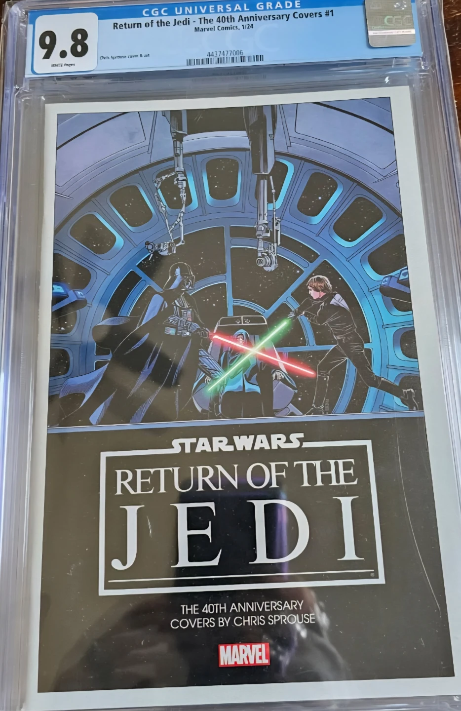 Star Wars Return of the Jedi 40th Anniversary Comic #1 CGC 9.8