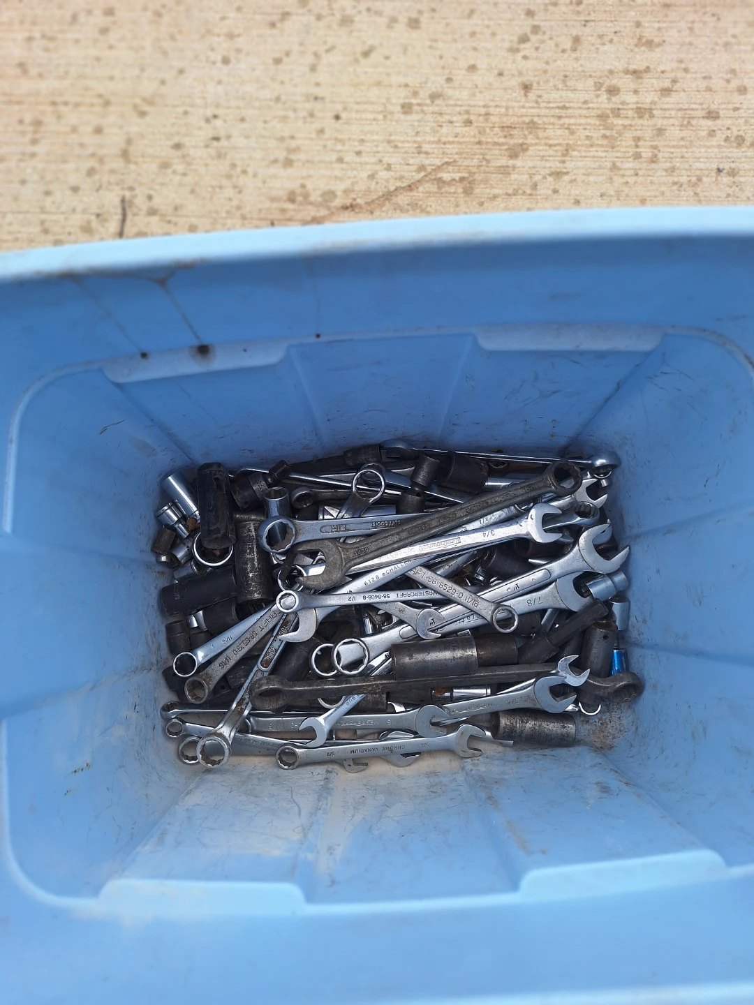 Assorted Wrenches and Sockets