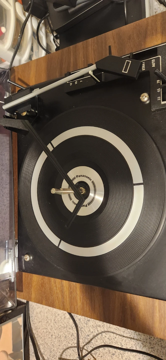 Panasonic Cassette Player / Record Player Combo - photo 3