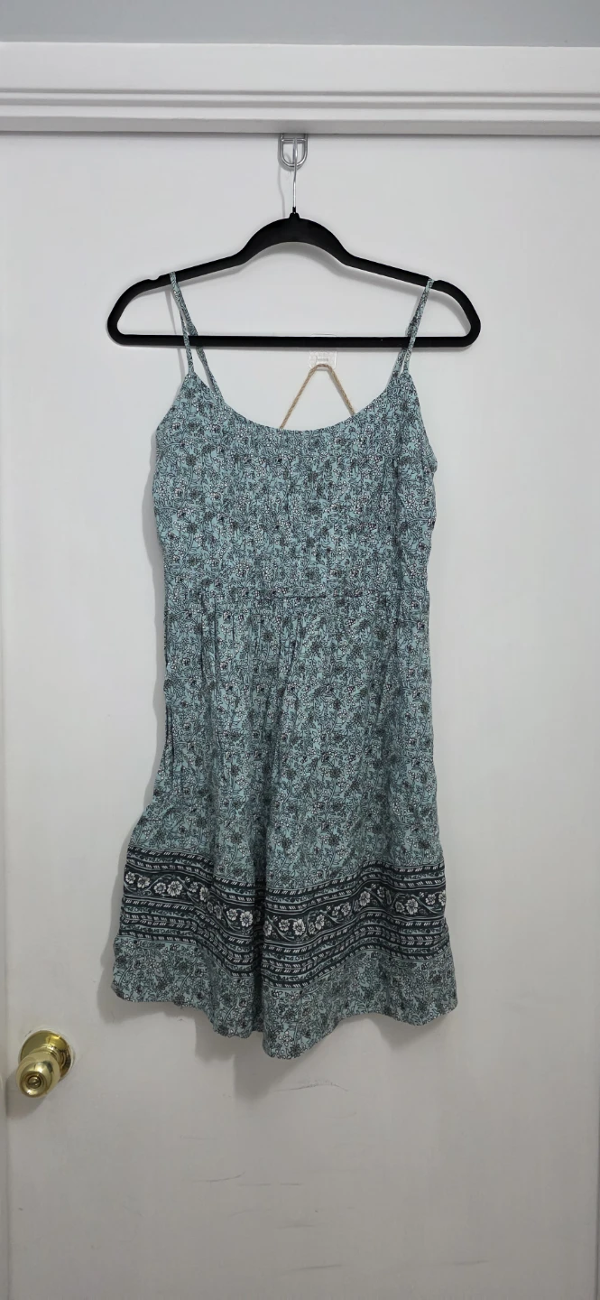 Black strapless lace-up mini dress - photo 2