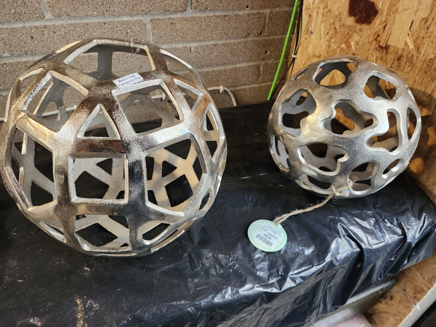 Silver Decorative Sphere (metal) - photo 5