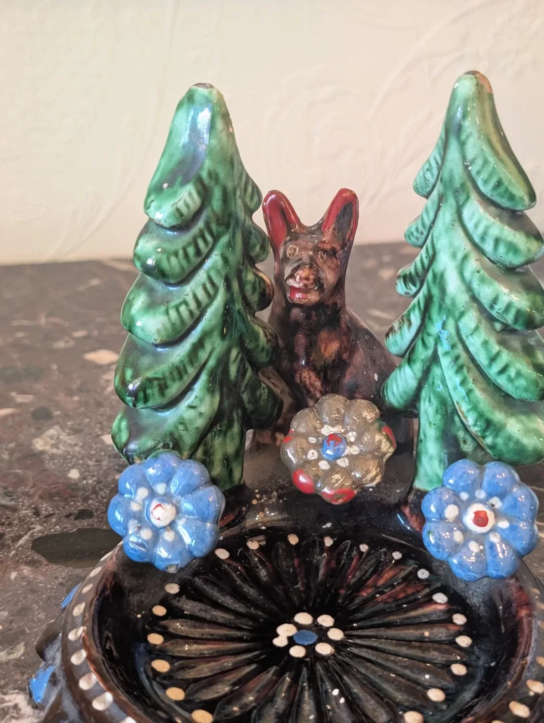 Vintage Folk Art Trinket Dish - photo 3