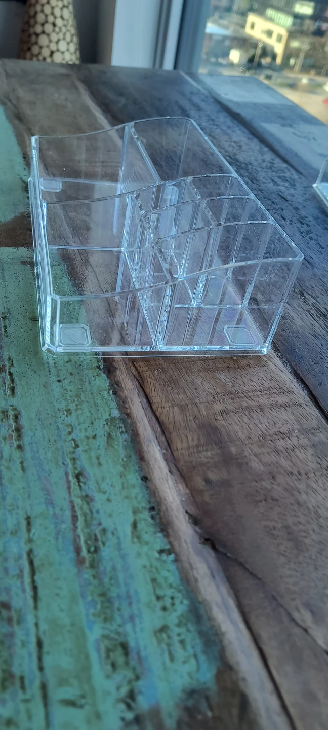 Clear Acrylic Makeup Organizer Set - photo 4