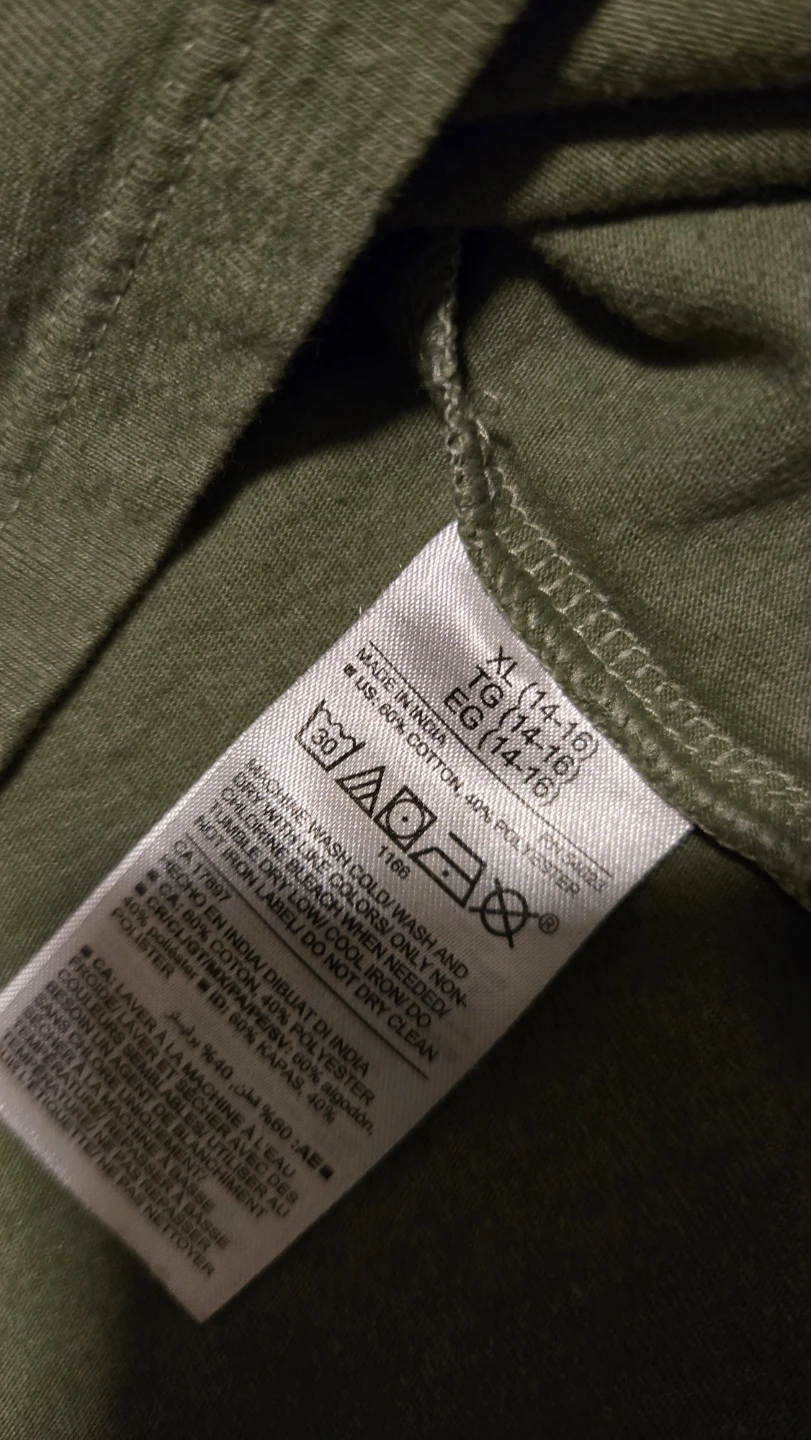Old Navy Green T-Shirt Girls XL (14-16) - photo 3