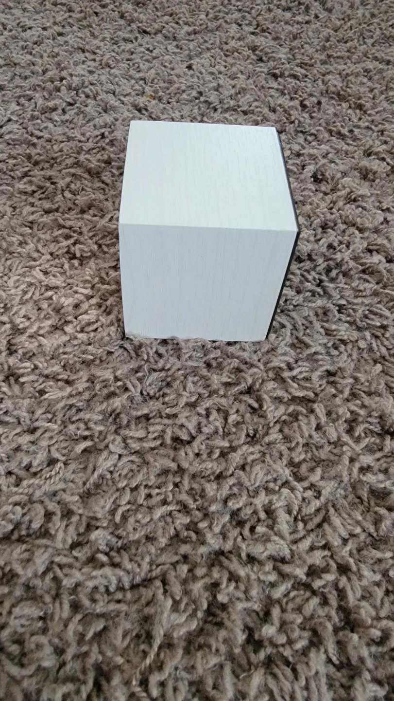 White Cube Digital Clock - photo 3