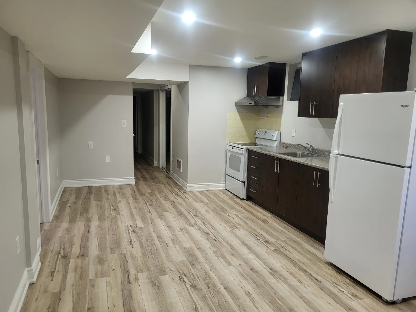 2 bedroom basement for rent
