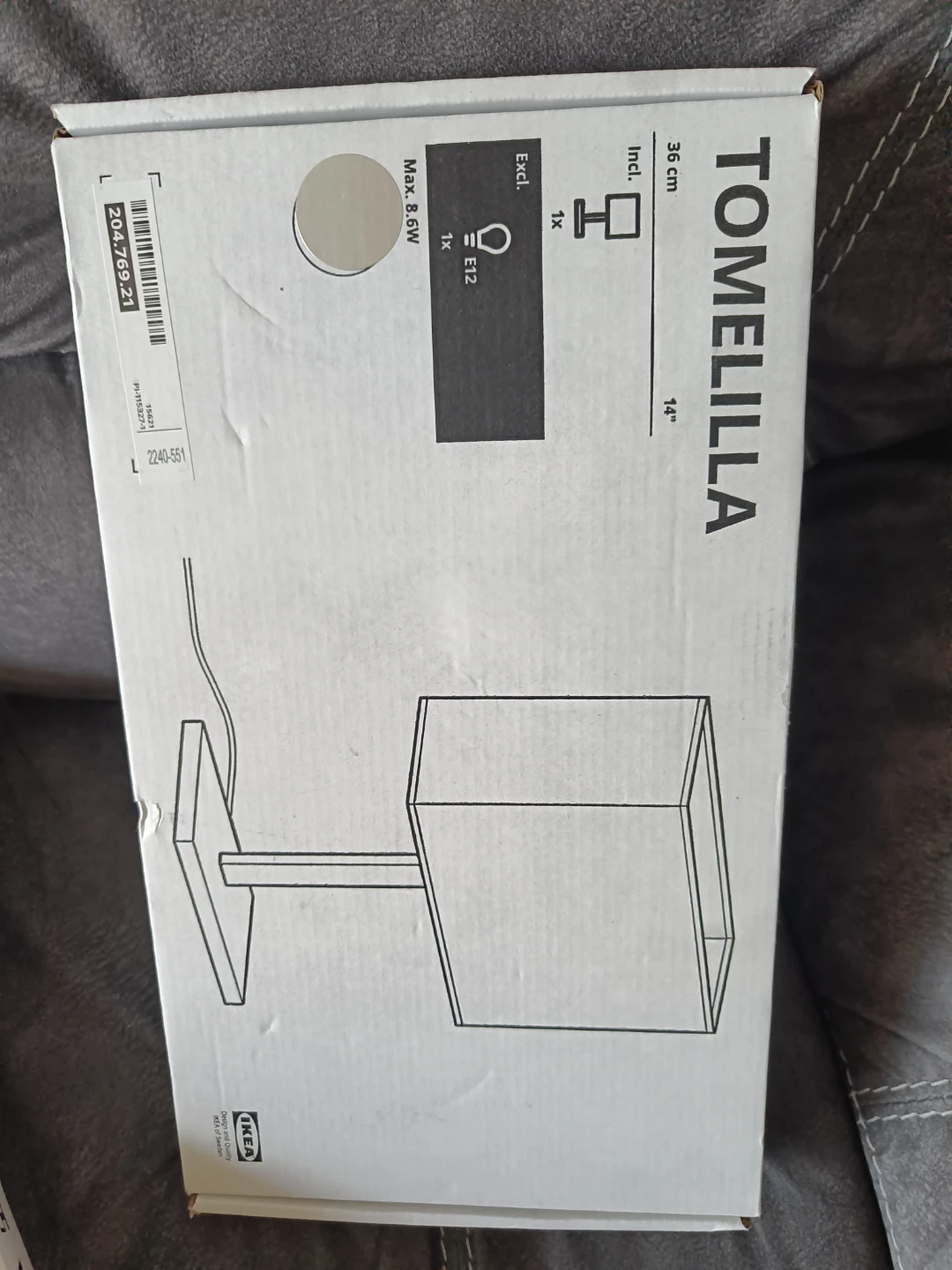 IKEA TOMELILLA Table Lamp