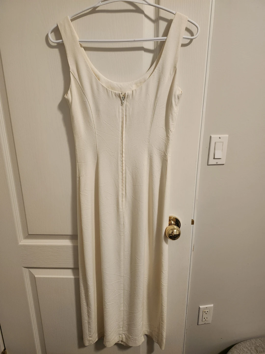 Cream Sheath Dress with Lace Bolero - photo 4