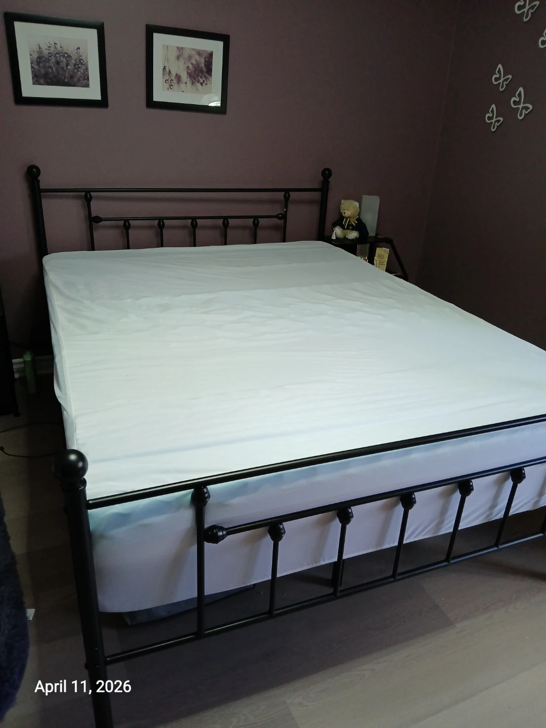 Black Metal Bed Frame