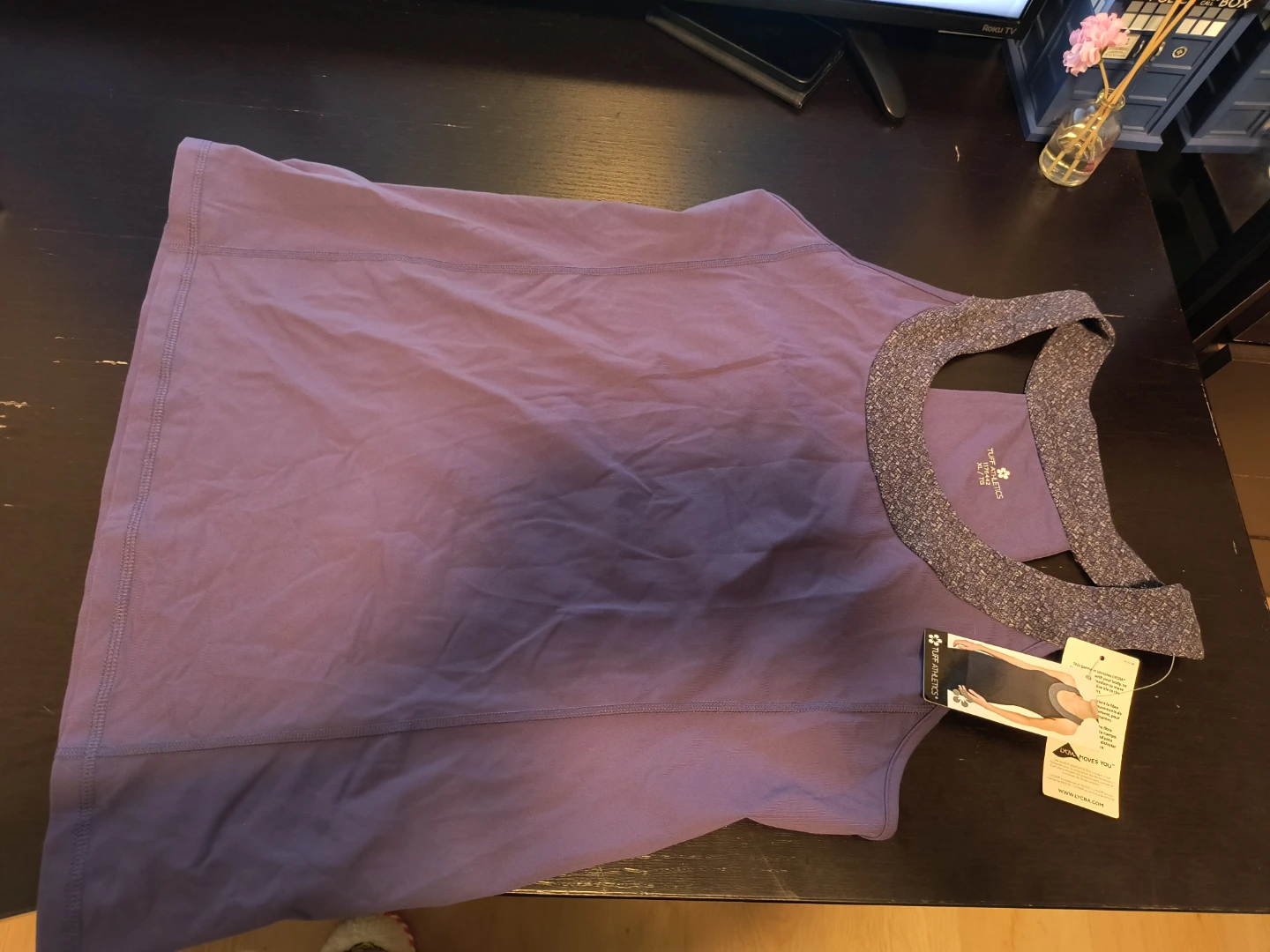 Tuff Athletics Purple Tank Top