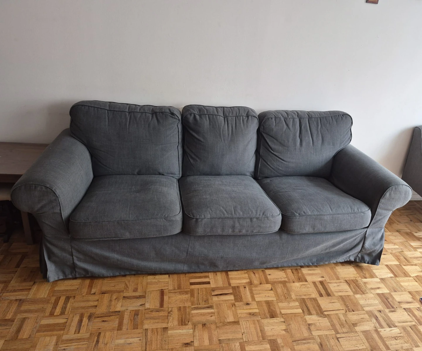 IKEA UPPPLAND 3-Seater Sofa - Hakebo Dark Grey