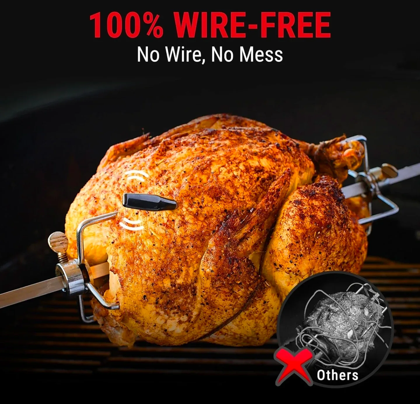 New. ThermoPro Plus Truly Wireless Bluetooth Meat Thermometer - photo 5