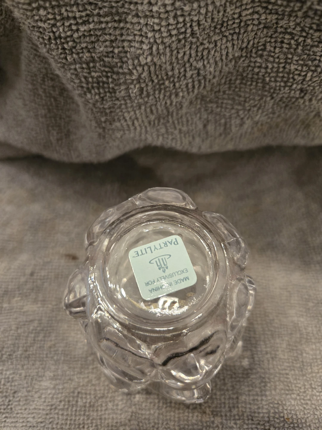 PartyLite Glass Votive Candle Holders Set of 2 - photo 2