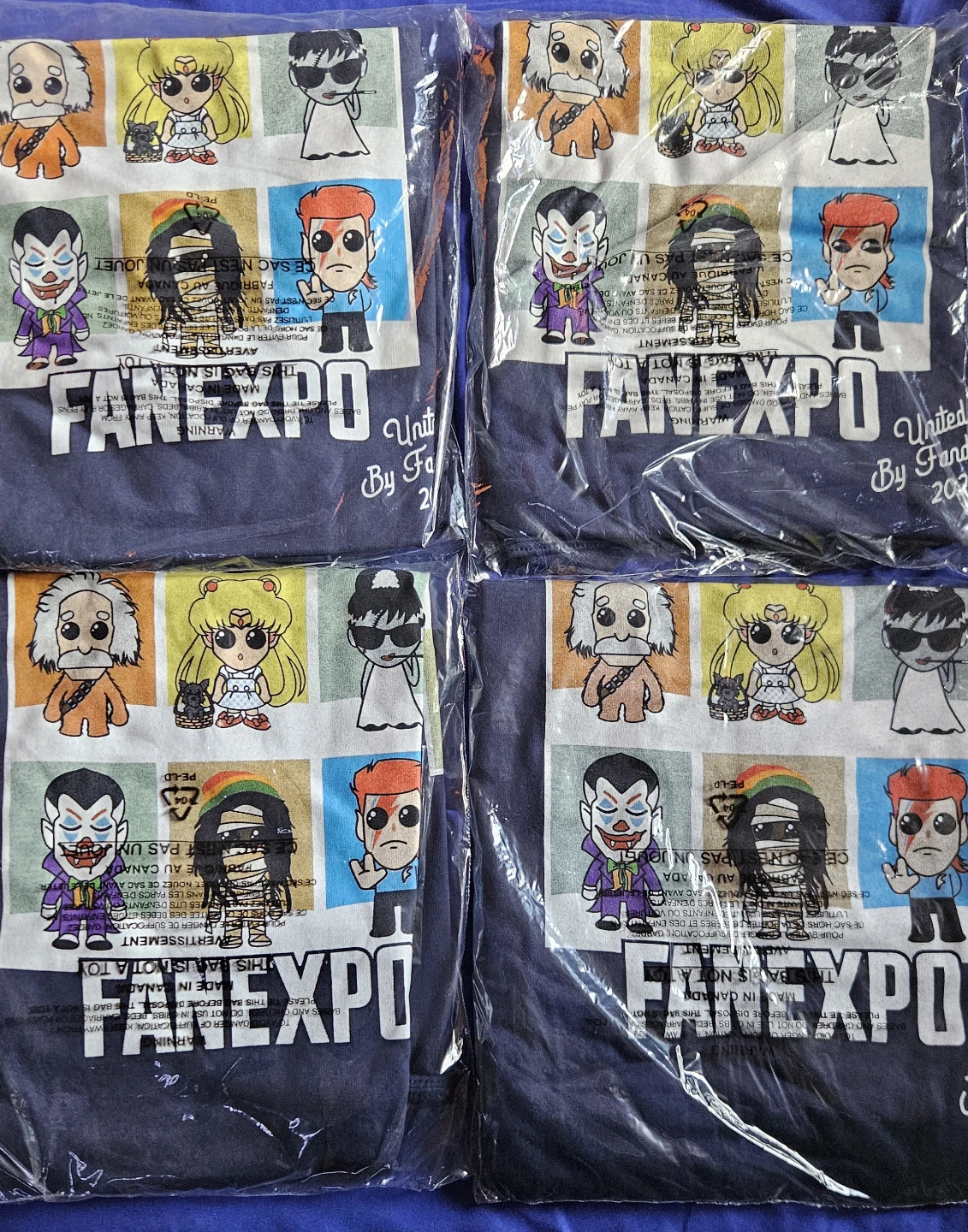 2024 FANEXPO T-shirts! 2 Sizes! - photo 3