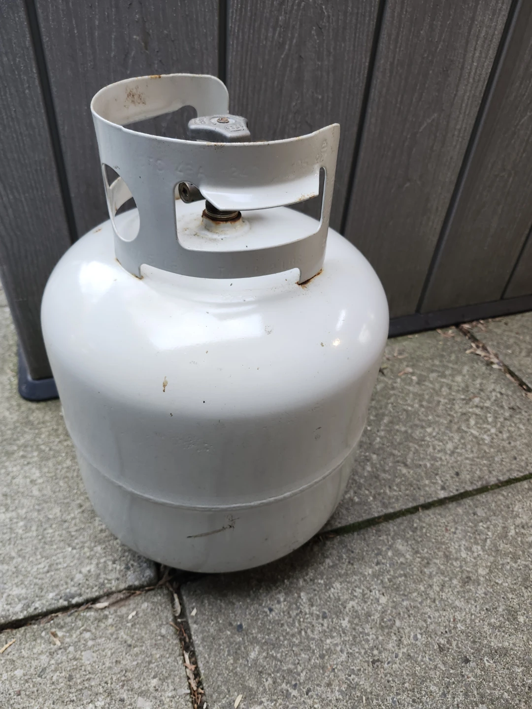 White Propane Tank - photo 2