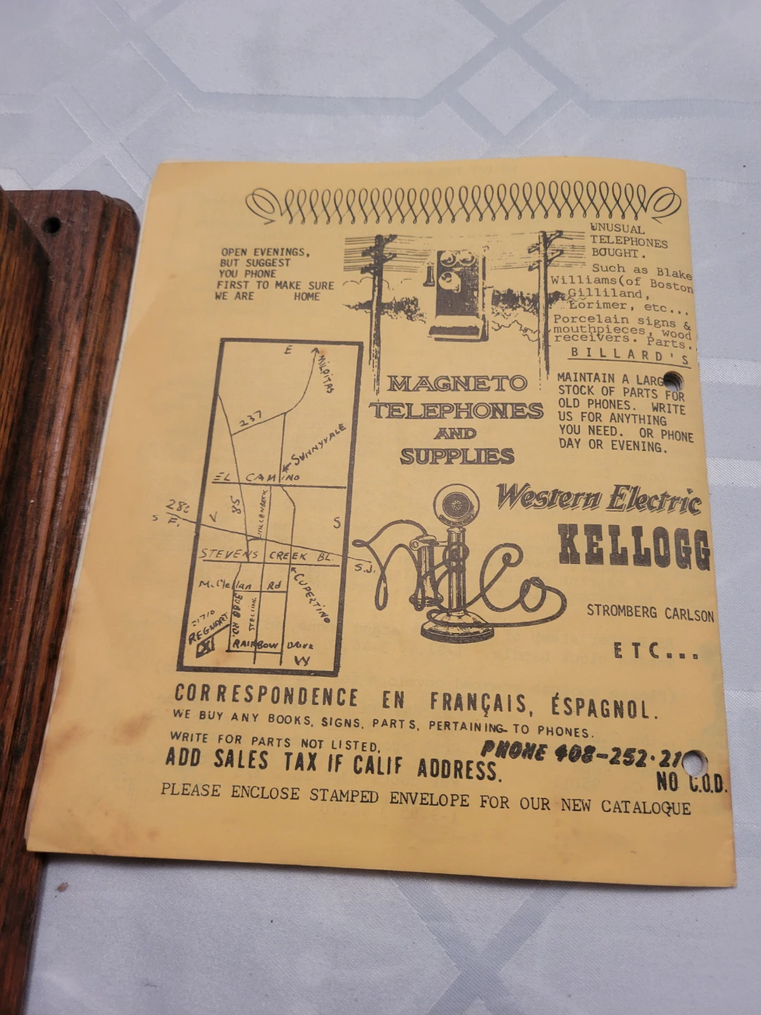 Western Electric Kellogg Wall Telephone - photo 5