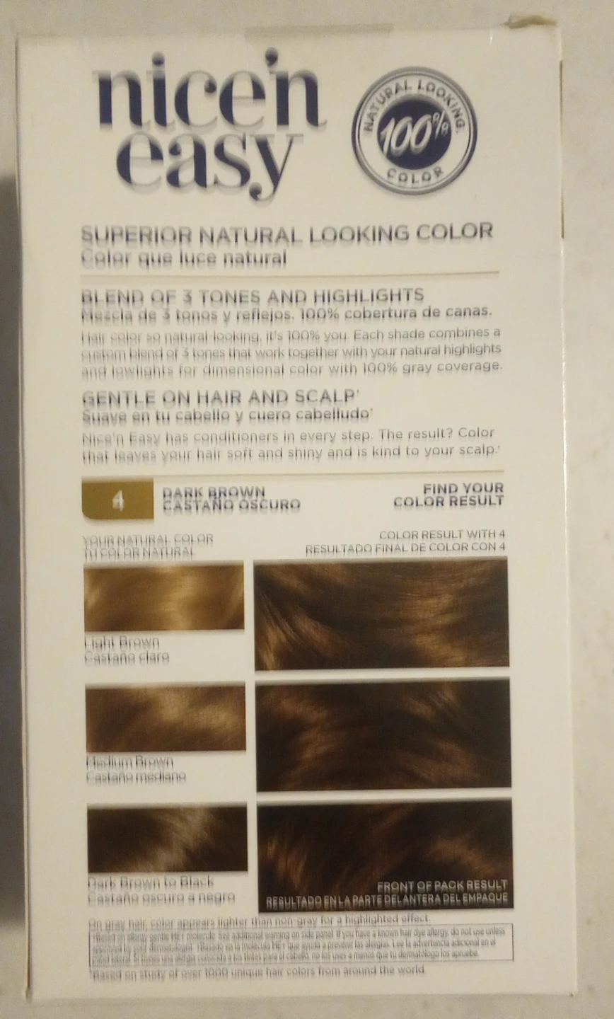Clairol Nice & Easy Dark Brown Haircolor - 2 for $8 - photo 2