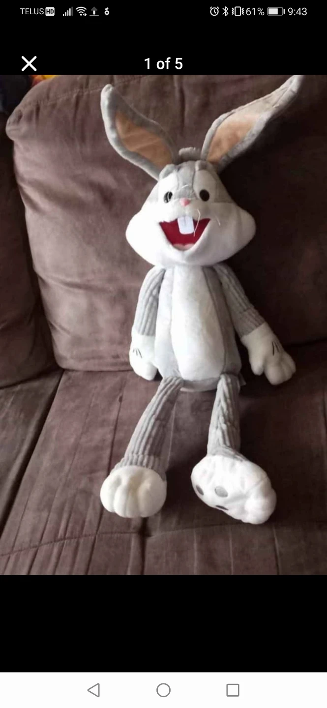 Bugs Bunny Scentsy Buddy