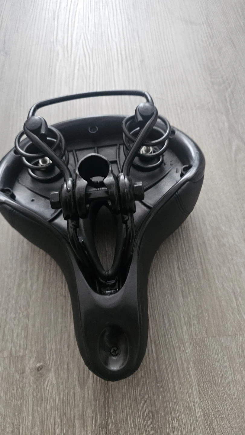Comfort Bicycle Saddle with Springs - photo 2