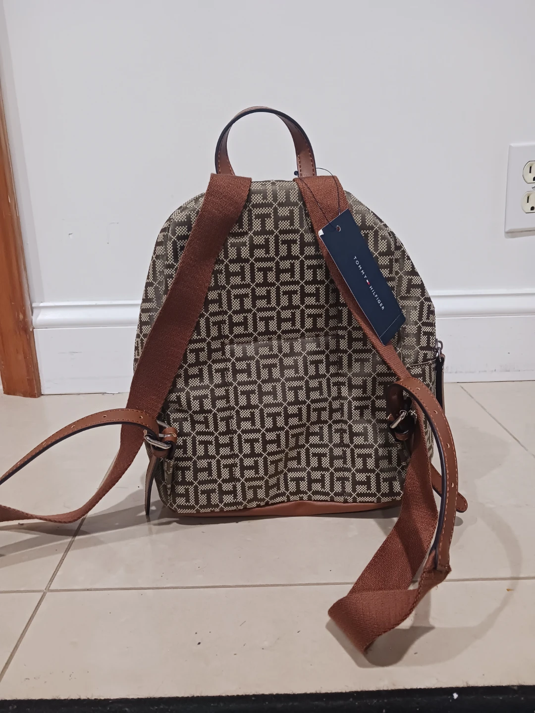 Tommy Hilfiger Monogram Canvas Backpack - photo 2