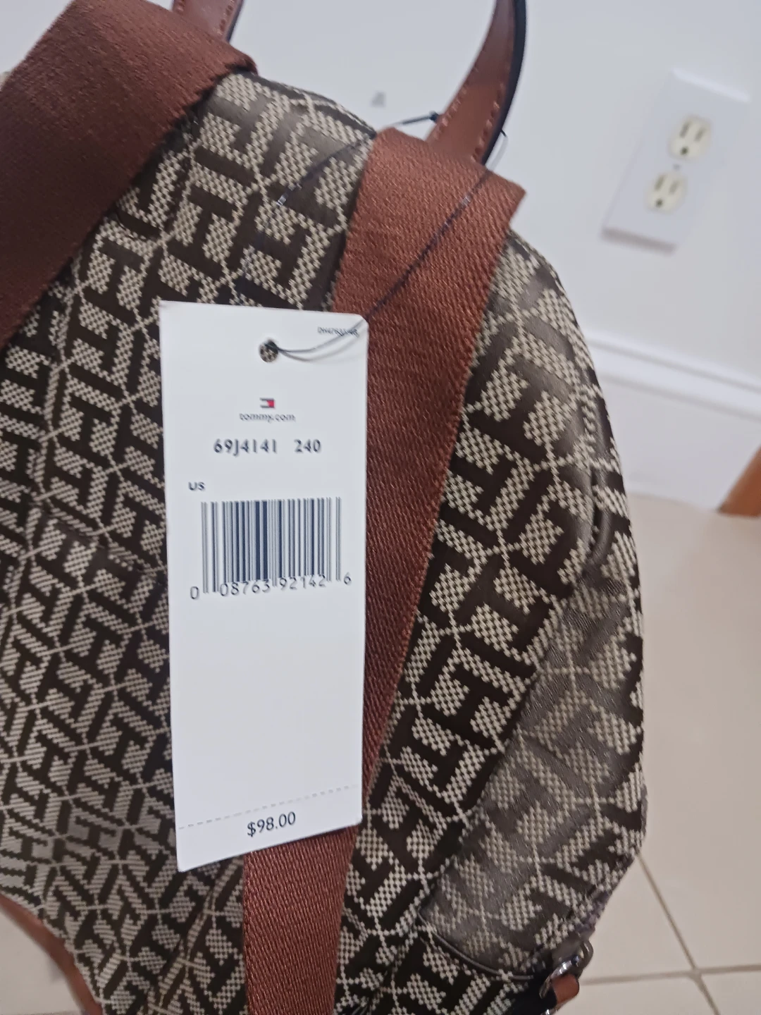Tommy Hilfiger Monogram Canvas Backpack - photo 4