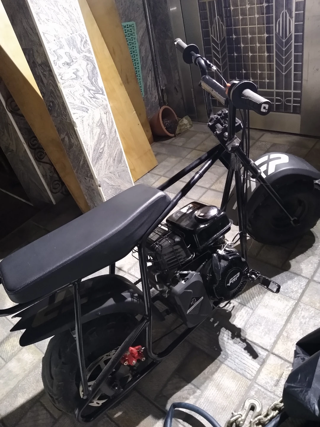 Black Mini Bike