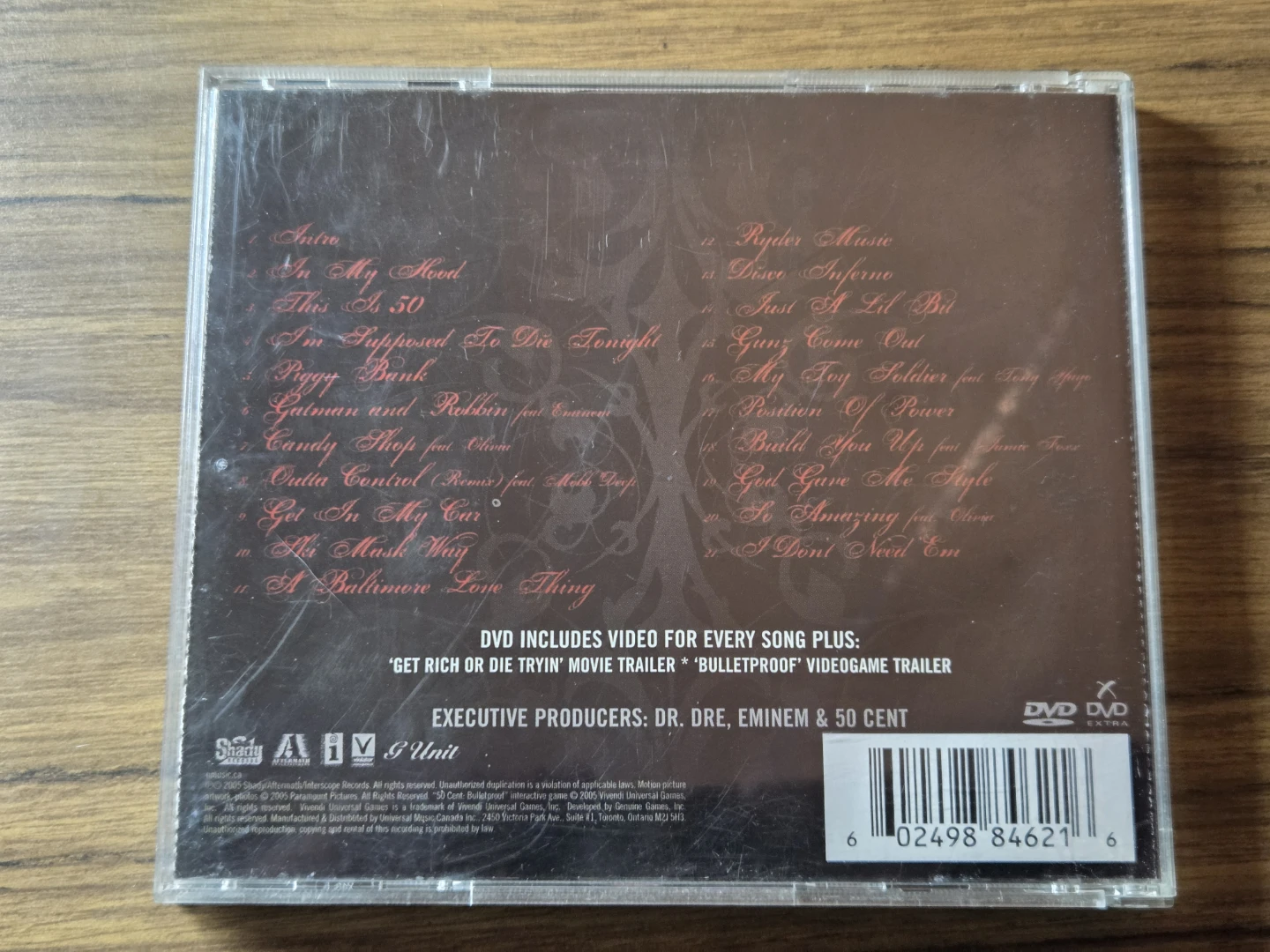 50 Cent The Massacre Special Edition CD/DVD - photo 2
