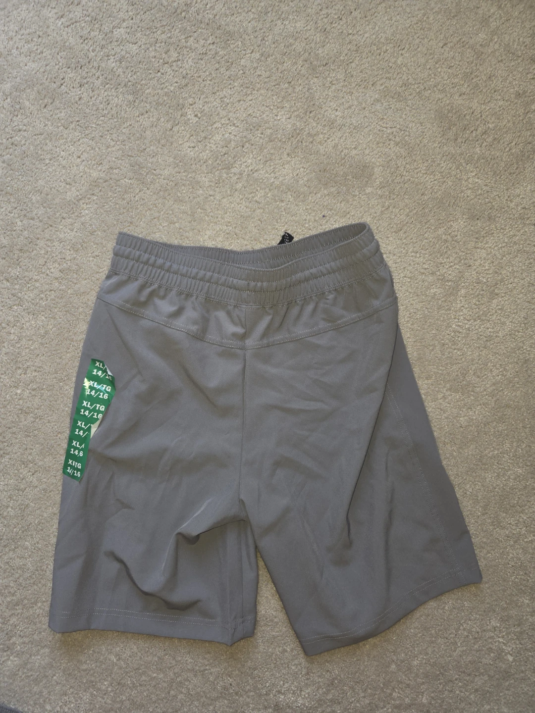 Grey Athletic Shorts - Size XL/TD 14/16 - photo 2