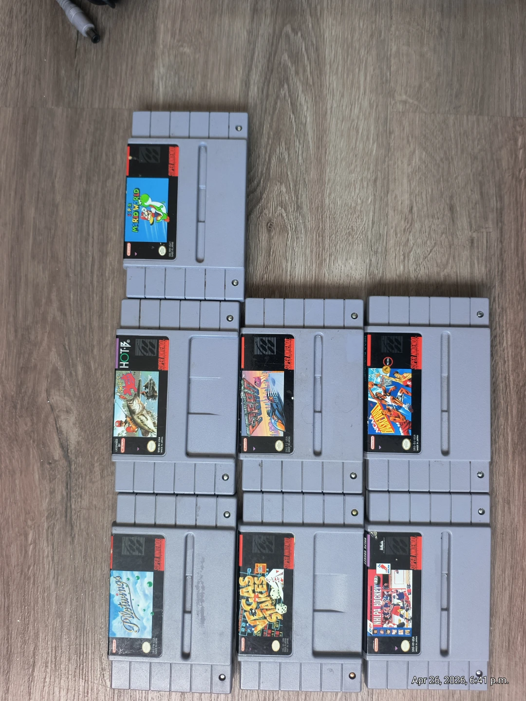 Nintendo Super Nintendo System Console Games Controllers - photo 3