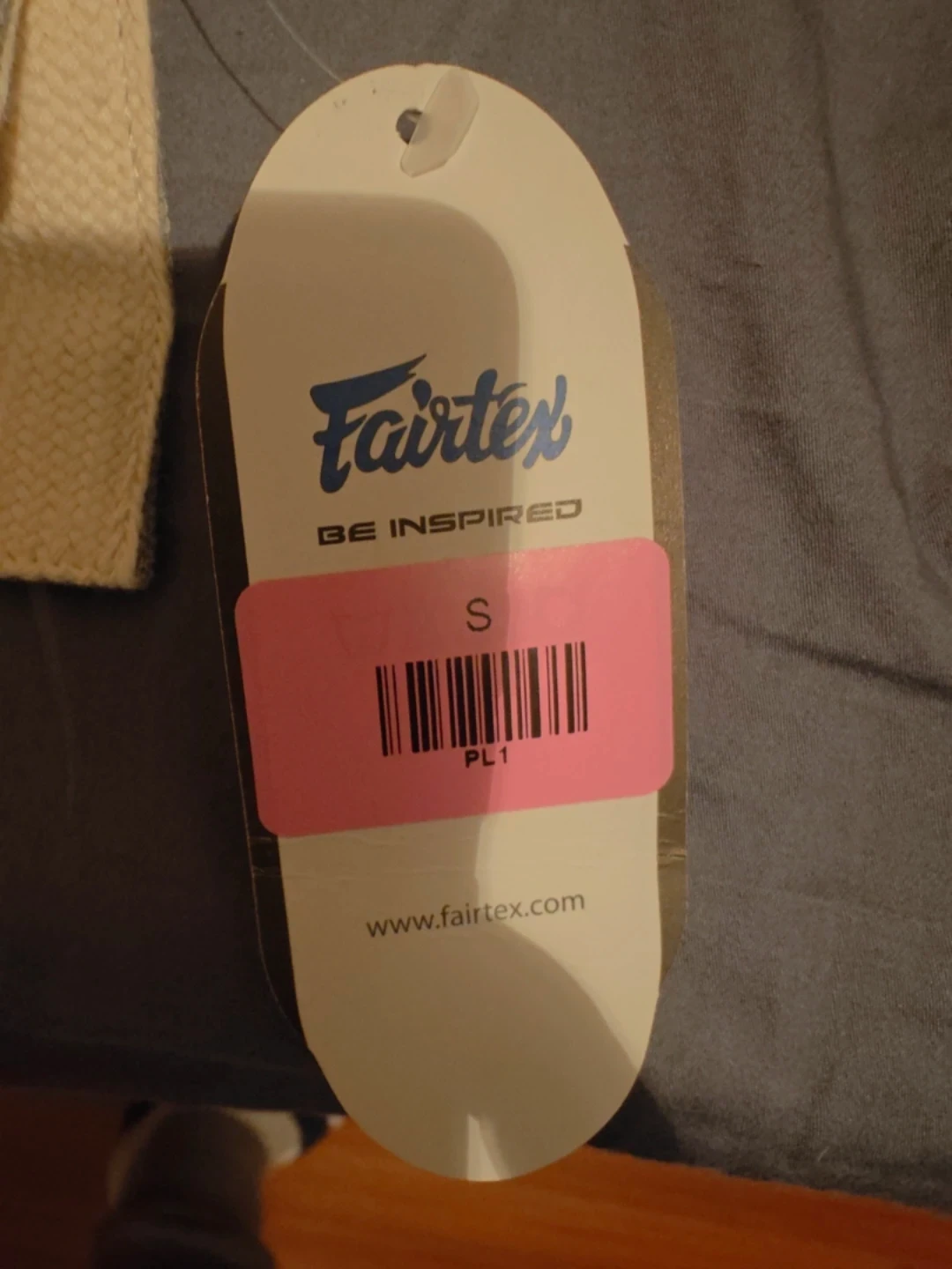 Fairtex PL1 Muay Thai Polo Shirt - Grey, Size S - photo 4