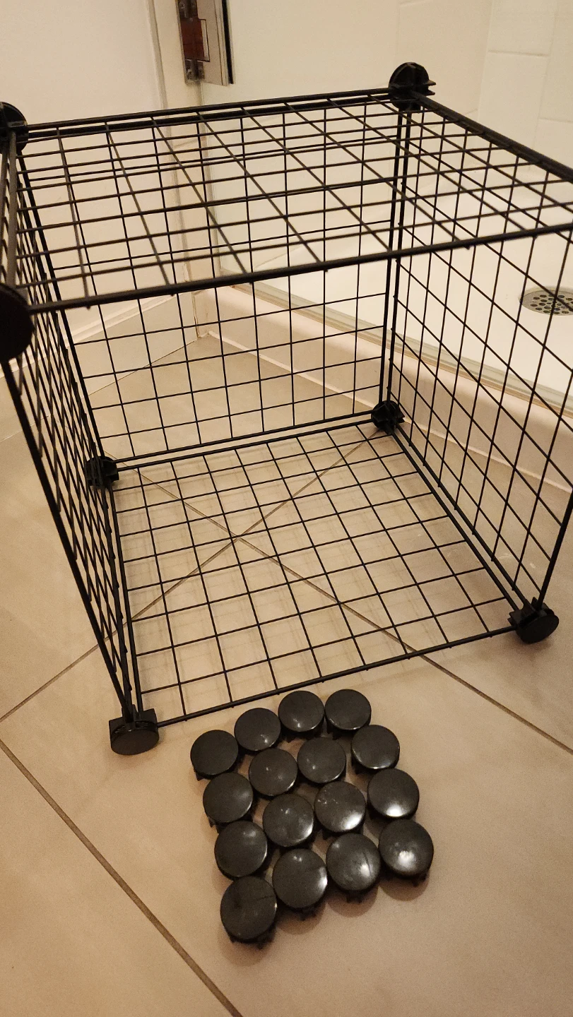 Amazon Basics Wire Storage Cubes - 6-Cube - photo 3