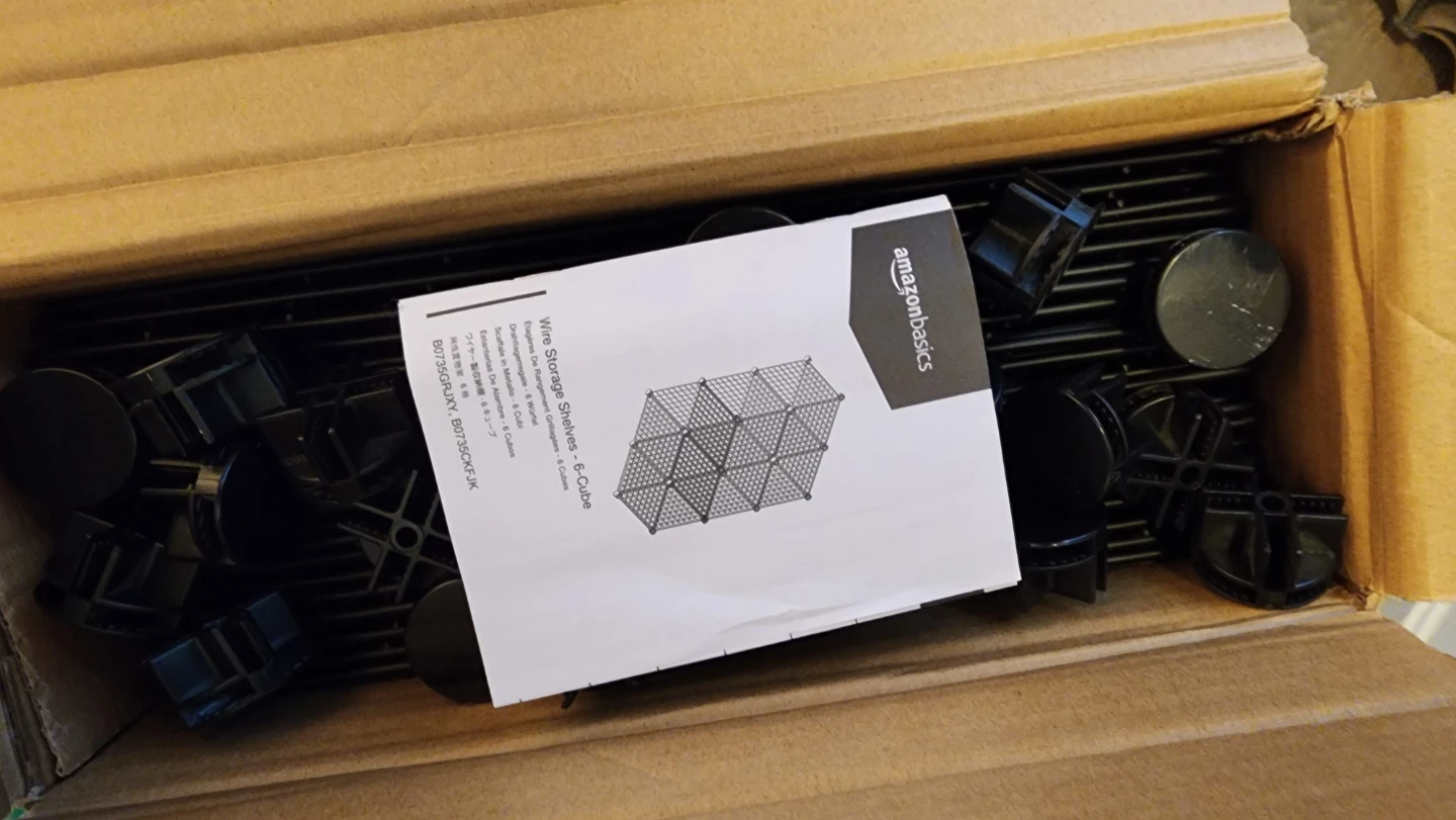 Amazon Basics Wire Storage Cubes - 6-Cube - photo 5