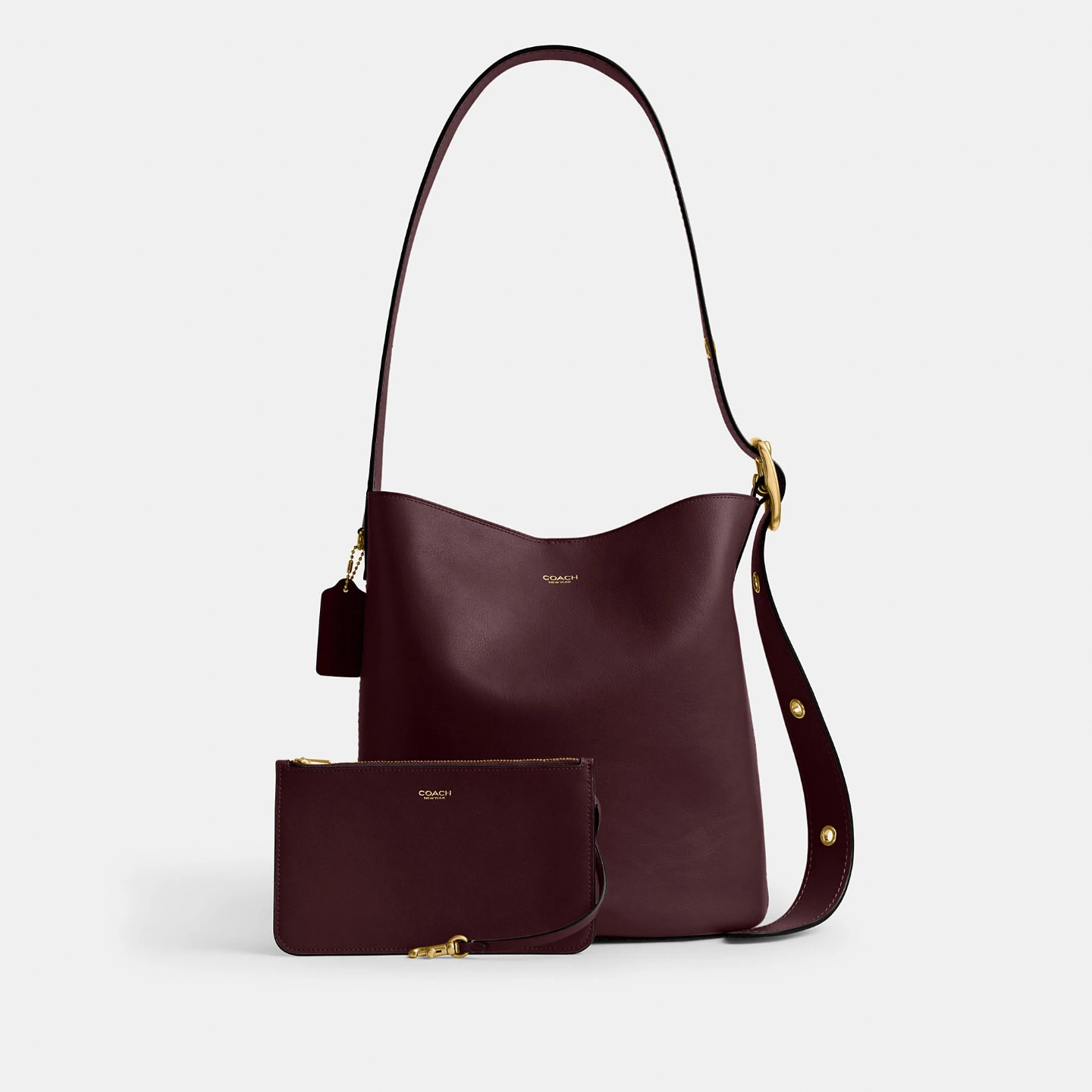 Coach Bleecker Bucket Bag with a Pouch