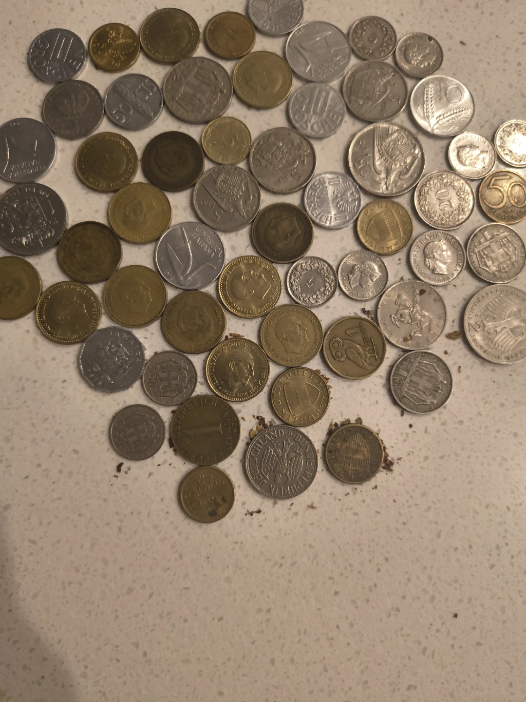 Mixed Foreign Coins Collection