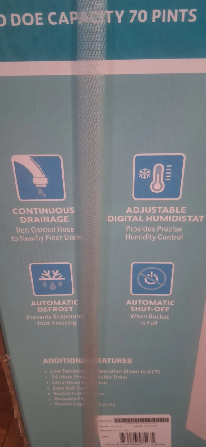 Arctic Wind 50 Pint Dehumidifier - photo 2
