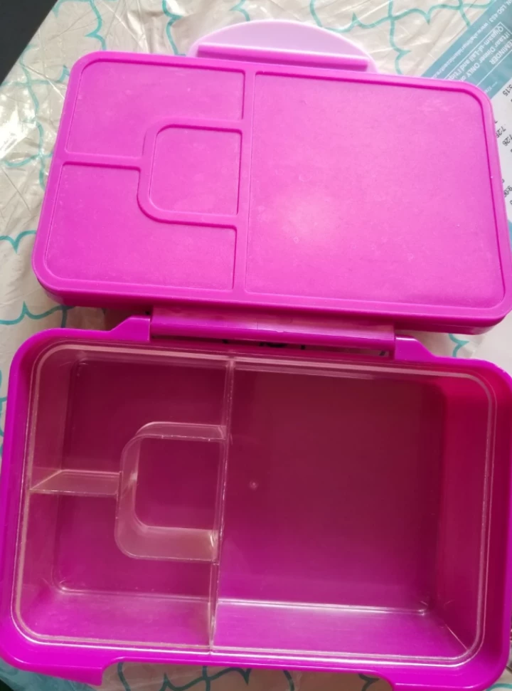 Mainstays Kids 4 Compartment Lunch Box - Purple - photo 2