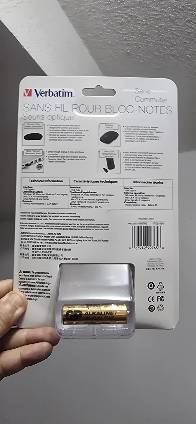 Verbatim Wireless Notebook Optical Mouse - photo 2