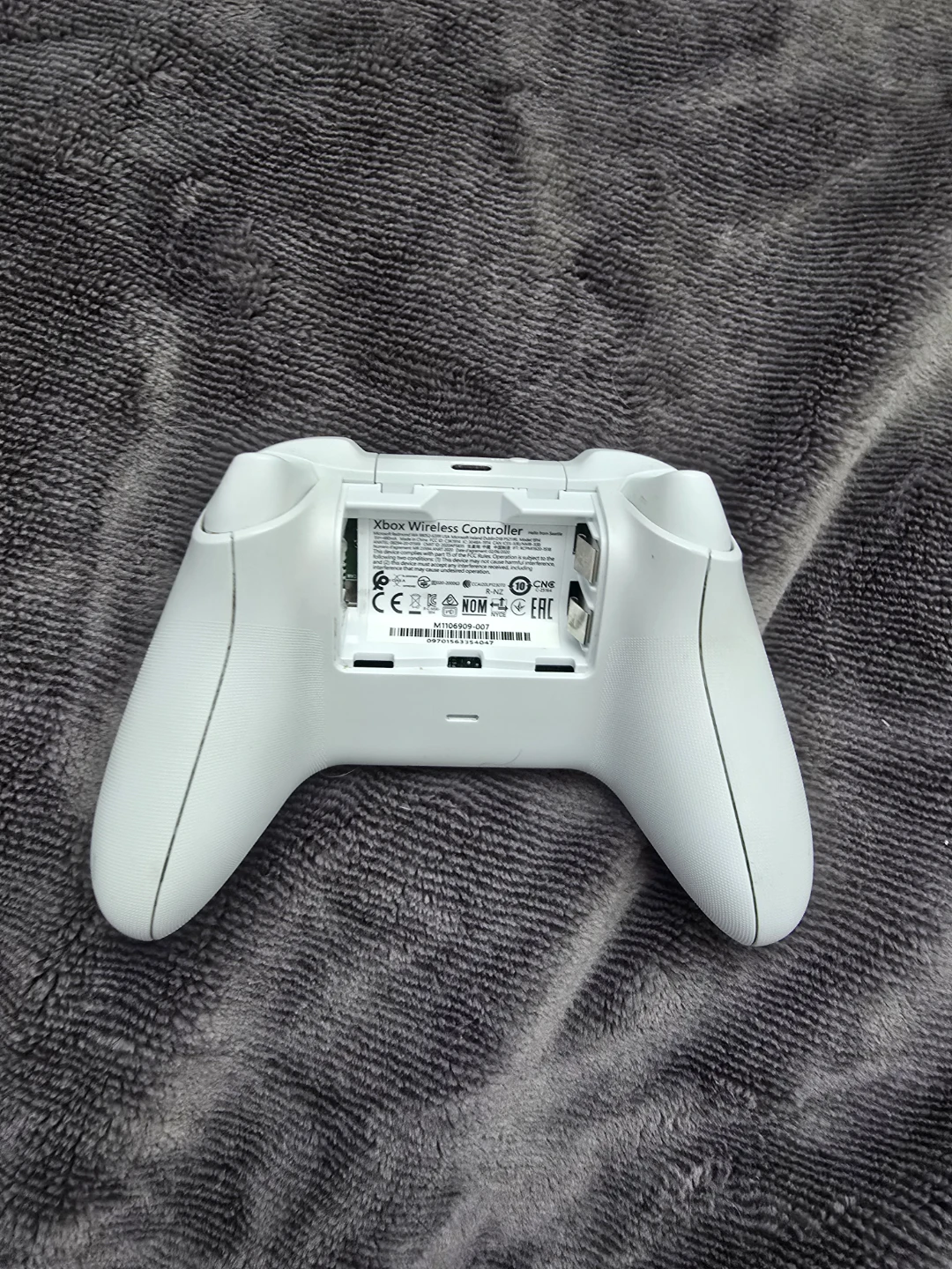 White Xbox Series S Console with Controller and Cables - photo 4