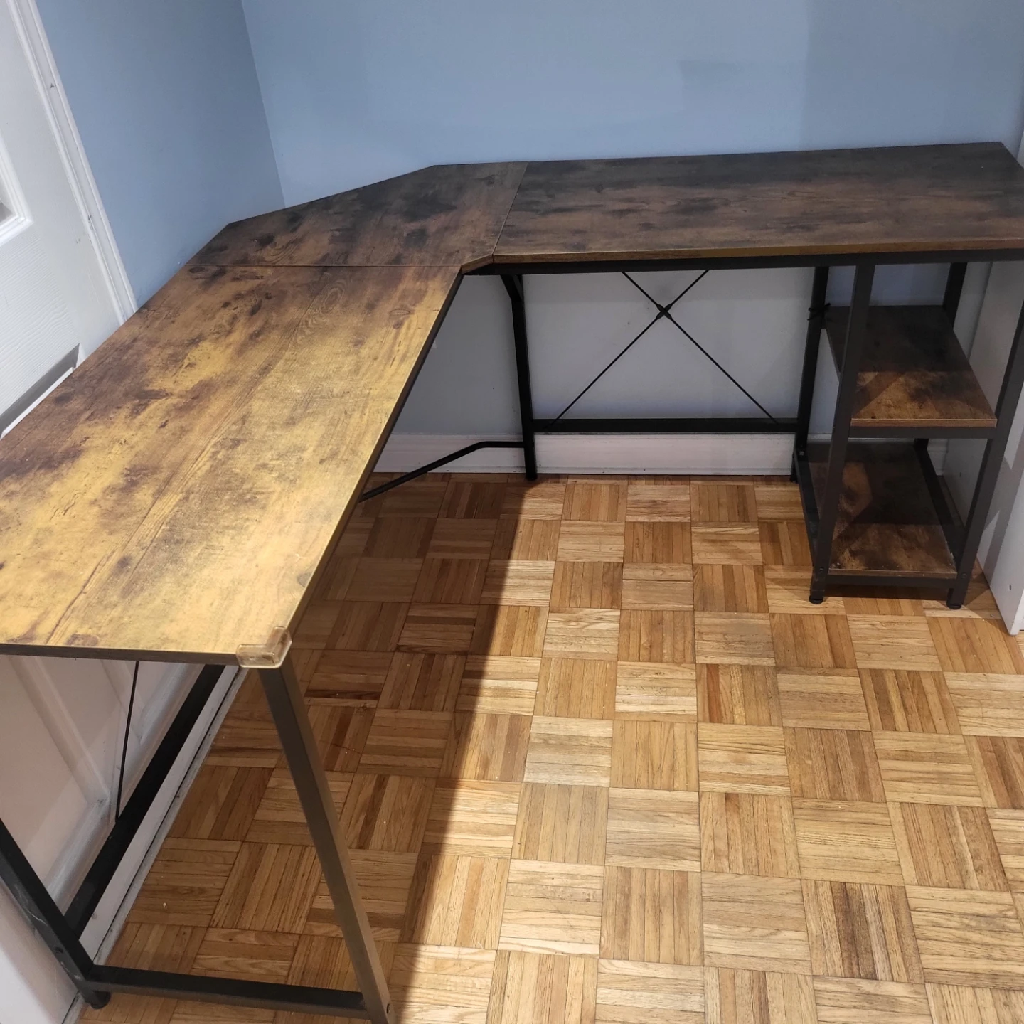 L-Shaped Corner Desk - photo 4