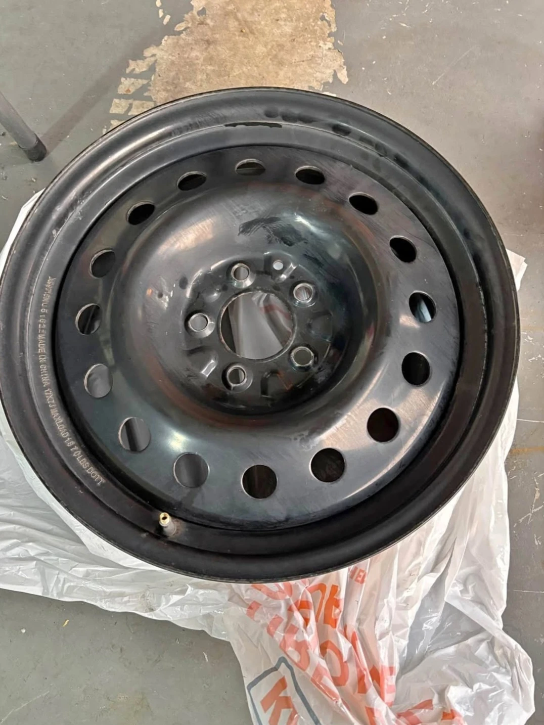 1 set of 17 inch Steel Wheel Rim