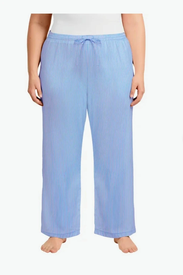 Navy Blue Striped Pajama Pants (NWT - photo 4