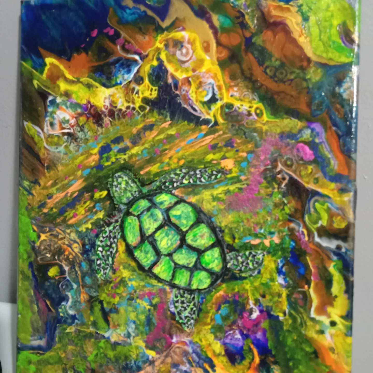 The turtles paths