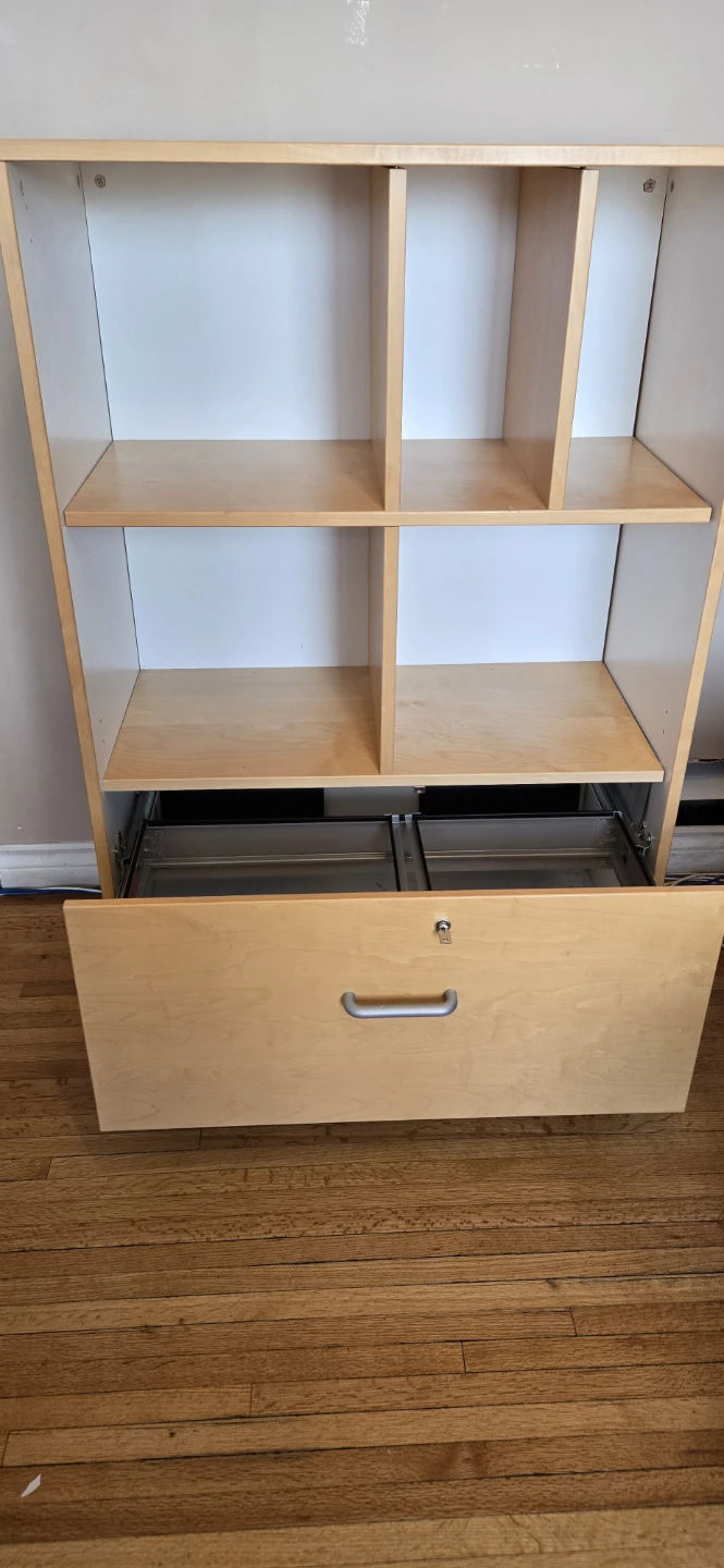 Vintage small rolling cabinet - photo 2