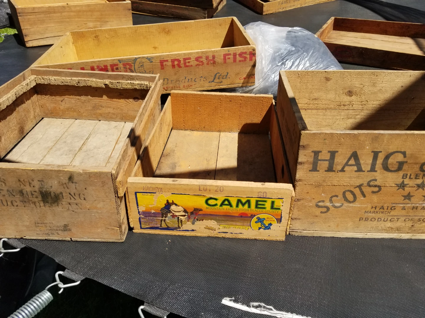 Vintage Wooden Crates - High Liner, Ocean's Best, Rupert Brand - photo 2